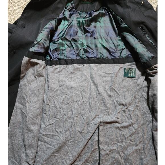 Lauren Ralph Lauren Trench Coat Women's Size 42L Preppy Timeless Water Repellent - Picture 8 of 12